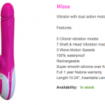 Femme Funn & Nalone Sex Toys: Wave Rabbit